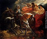 Ary Scheffer Macbeth Et Les Sorcieres painting
